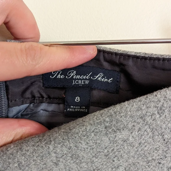 J. Crew Pencil Skirt Size 8 - Picture 1 of 2